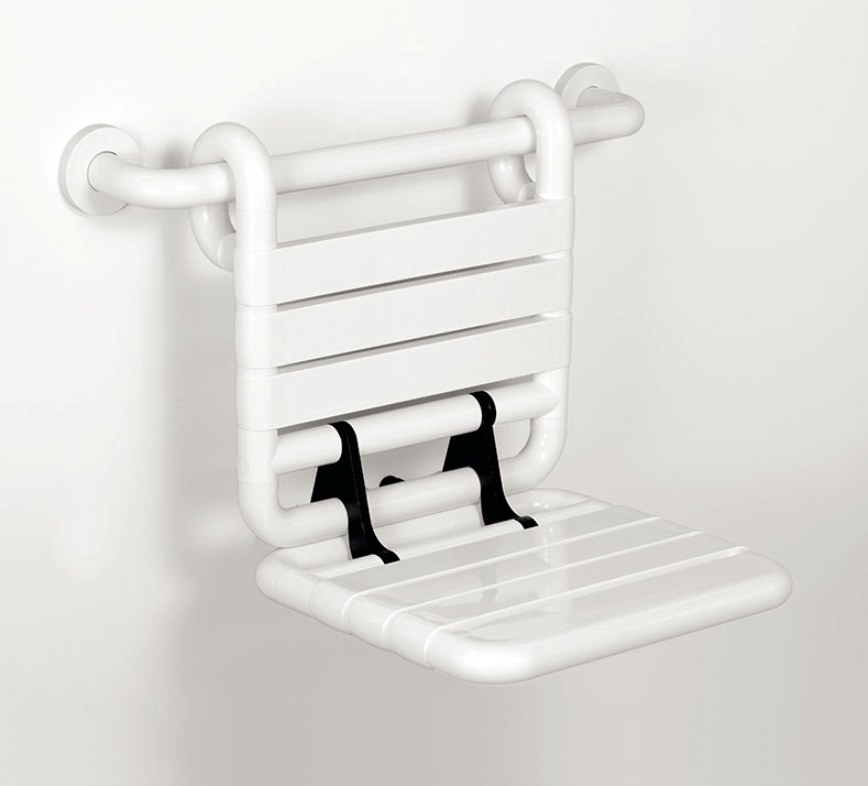 Duschsitz einhängbar, klappbar in Nylon 